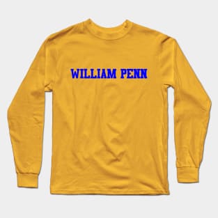 William Penn (Gold) Long Sleeve T-Shirt